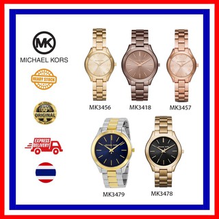 Michael Kors ผู้ชาย แฟชั่น หรูหรา นาฬิกา MK3456 MK3457 MK3478  MK3479 MK3418