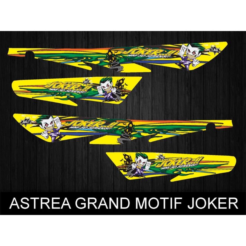 สติ๊กเกอร์ STRIPING VARIATION DECAL ASTREA GRAND JOKER MOTIF