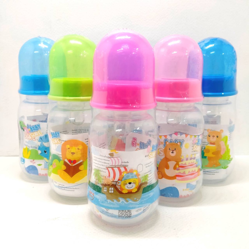 Nuebabe ขวดนม นูเบบ เเพ็ค 6 ขวดสุดคุ้ม ทรงโค้ง 4 ออนซ์ เเละ 8 ออนซ์ คละลาย พร้อมส่ง - รูปที่ 2