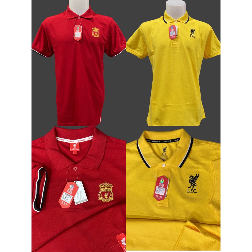 LFC เสื้อโปโล ลิขสิทธิ์แท้ Liverpool ( ชาย ) รุ่นLFC-PL-066