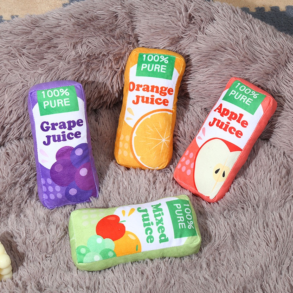 ของเล่นหมาตุ๊กตาบีบแล้วมีเสียง สุนัข หมา ขัดฟัน Dog Soft Toy - รูปที่ 2