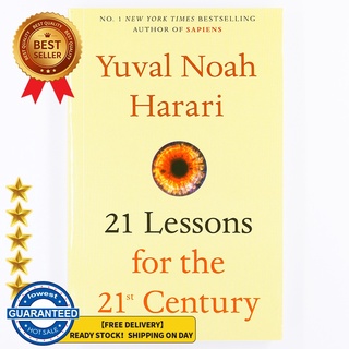 【ขายดี】21 Lessons For The 21st Century หนังสือภาษาอังกฤษ