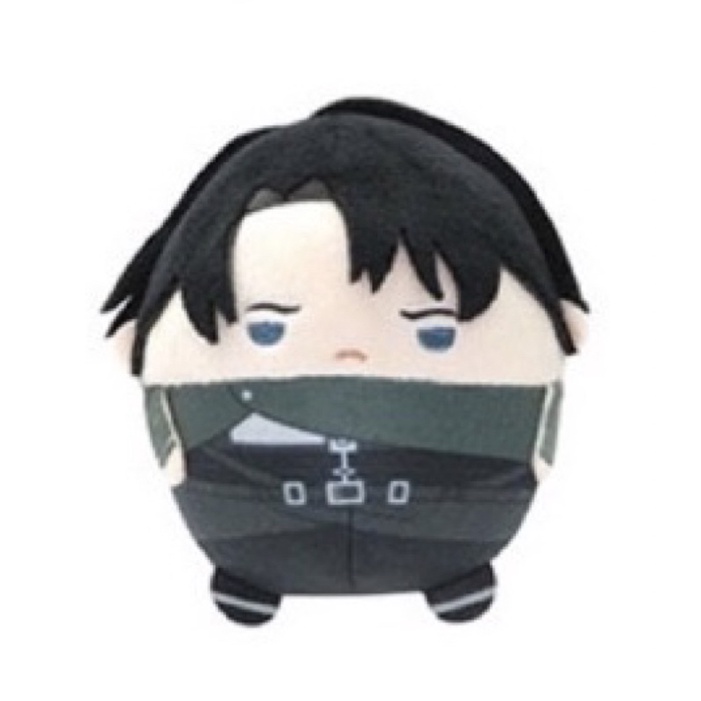 "พร้อมส่ง "ลิขสิทธิ์แท้  ตุ๊กตาบิ๊ก Fuwa Attack on Titan ผ่าพิภพไททัน ไททัน ไทตัน รีไวล์