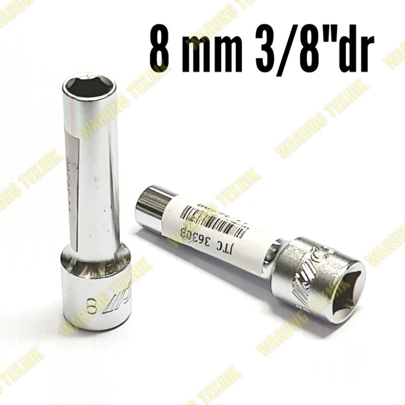 JTC 363XX 3/8" DR 6PT DEEP SOCKET ซ็อกเก็ตยาว WRENCH 3/8"DR 6PT 8 10 12 14 MM
