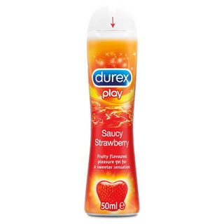 สุดยอด!✅ Durex Play Sweet Strawberry เจลหล่อลื่น ขนาด 50 มล. 🚚พร้อมส่ง!! 💨