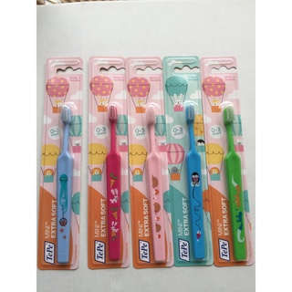 แปรงสีฟันเด็กเทเป้มินิ  0 - 3 ปี (TePe Mini Extra Soft ) 1 pcs แปรงสีฟันเด็ก คุณภาพดีจากสวีเดน Made in Sweden