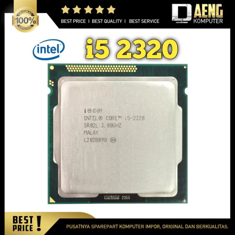 Intel Core I5 23 3 0 Ghz 1155 อ ปกรณ โปรเซสเซอร ส าหร บเคร องคอมพ วเตอร Shopee Thailand