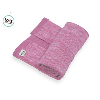 toTs By Smart trike Knitted Blanket Pink ผ้าห่มถัก