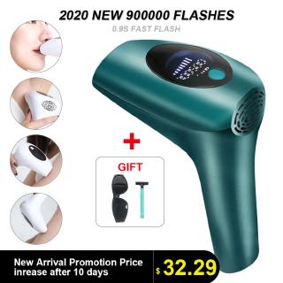 900000 กะพริบถาวร IPL เลเซอร์กำจัดขนใหม่ 2020 Photoepilator กำจัดขน depiladora เจ็บปวดไฟฟ้าเครื่องกำจัดขน Dropship