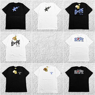 A BATHING APE เสื้อยืด ลาย APE BAPE ONE STA BAPESTA ONESTA JAPAN สินค้านําเข้าจากญี่ปุ่น