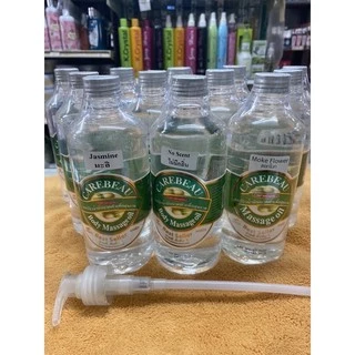 Carebeau Body Massage Oil 450 ml.น้ำมันนวดตัวแคร์บิว นวดสปาเพื่อสุขภาพ ขวดปอนด์