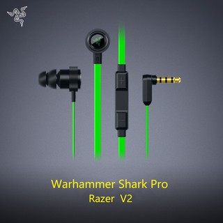 Razer Hammerhead V2 Pro In-Ear Microphone Gaming Headphones Noise Isolated Stereo Deep Bass Headphones High Quality Musi