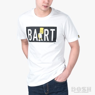 DOSH MENS T-SHIRTS THE SIMPSONS เสื้อยืดคอกลม แขนสั้น ผู้ชาย DSIMT5041-OW