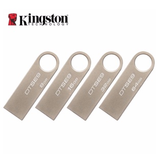 Kingston แฟลชไดรฟ์ USB 2.0 16GB - 128GB โลหะ กันน้ํา สําหรับเดินทาง