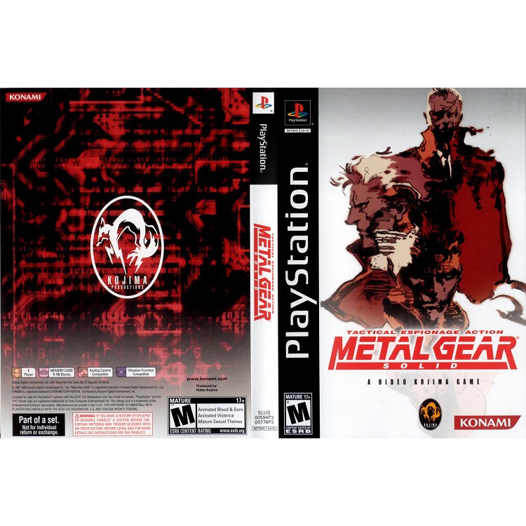 metal gear solid essential collection