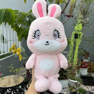 ตุ๊กตา กระต่าย nicousa Momoru ขนาด18นิ้ว ป้ายSEGA สีชมพู หายาก ลิขสิทธิ์แท้ Pink Rabbit หูตั้ง ท่านั่ง ห้อยขา