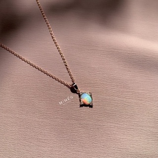 จี้พลอยแท้ รุ่น Aurora พร้อมสร้อย