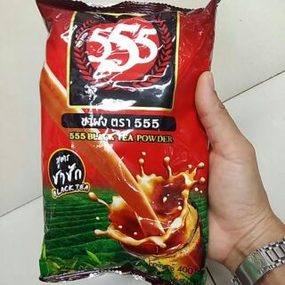 ชาผงซีลอน สูตรชาชัก Black Tea ตรา๕๕๕( 400g.)