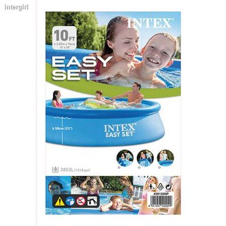 (new)INTEX 10ft x 30in Easy Set Pool Set IT swimming pool 305cm inflatable large home outdoor children adult swimmin 95h