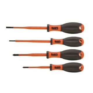 KLEIN VDE INSULATED SCREWDRIVERS - 4 PIECE A32690INSa