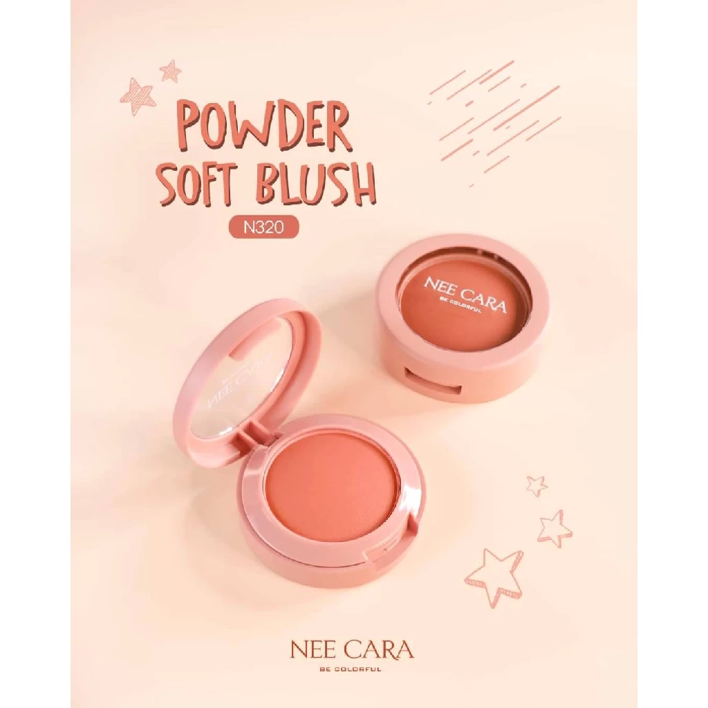 Nee Cara Powder Soft Blush N320 บลัชออนเนื้อฝุ่นนุ่ม thumbnail 3