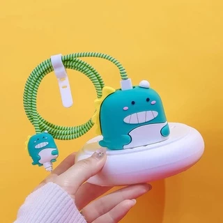 พร้อมส่งจากไทย ชุดถนอมสายชาร์จการ์ตูน สำหรับไอโฟน 18w 20w 35w