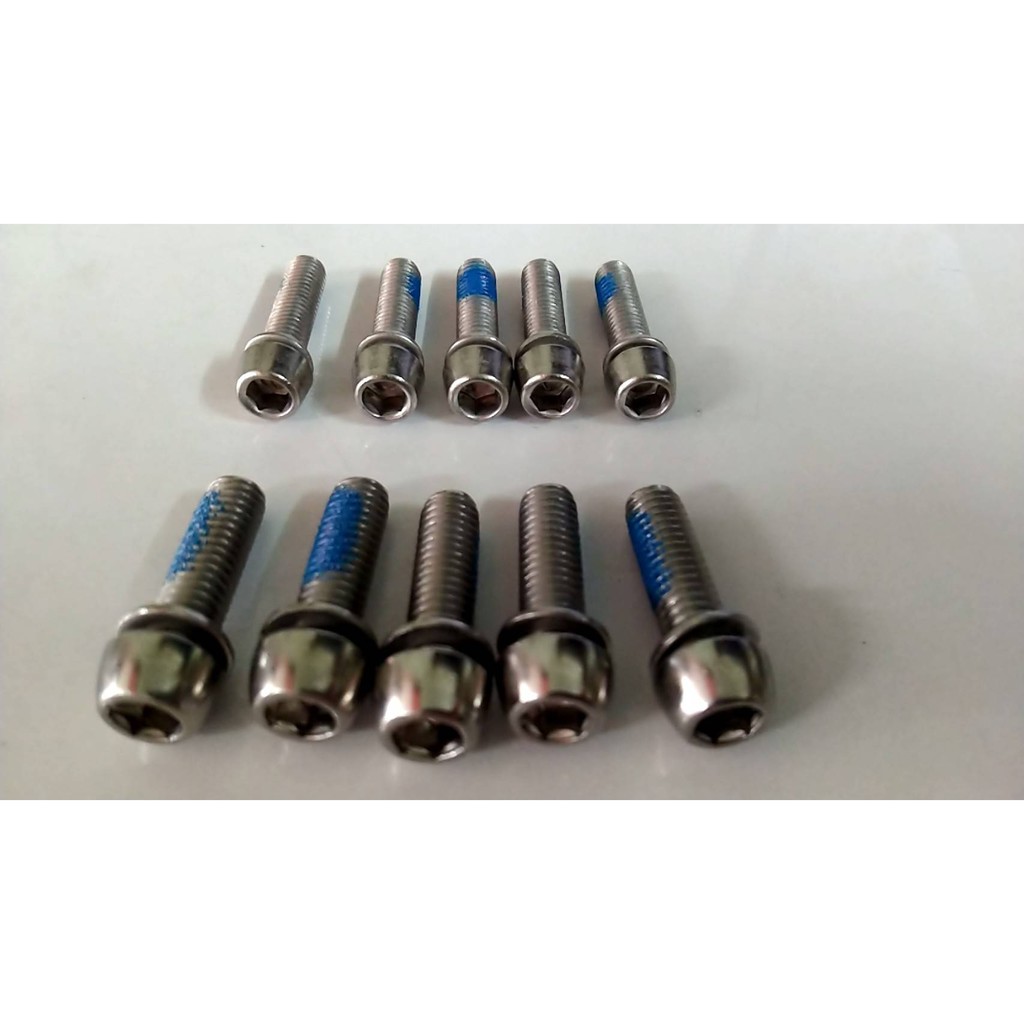 น๊อตสแตนเลส M5 และ M6 น๊อตสเต็ม  อะไหล่จักรยาน