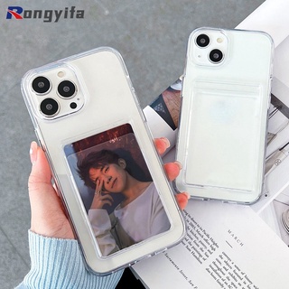 เคสโทรศัพท์มือถือแบบนิ่ม TPU ใส พร้อมช่องใส่บัตร รูปภาพ DIY สําหรับ Nokia C10 LG V50S V50 VELVET Motorola Moto G10 G9 Power G30 G100 Edge S E7 2020