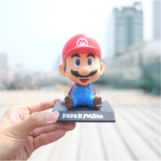 โมเดล Mario มาริโอ้ ท่านั่ง ส่ายหัว 5นิ้ว