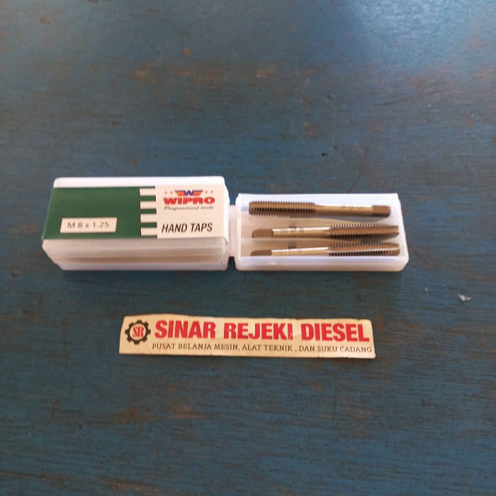 Hand Tap Handtap Wipro M8x1.25 M8 x 1.25 M8 x 1.25 M8x1.25 Wipro gz
