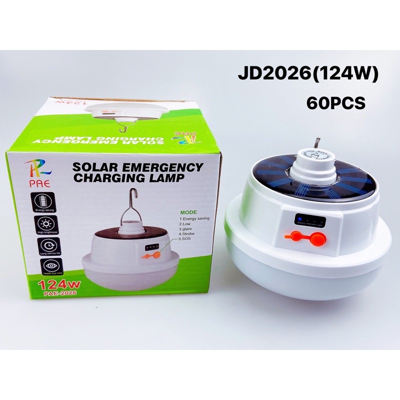 หลอดไฟโซล่าเซลล์  JD-2026