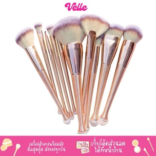 [📦 ส่งด่วน - ราคาถูก ] แปรง Nee Cara แปรงแต่งหน้า Mermaid Single Brush ด้ามทองขนนุ่ม (velvetcosme)