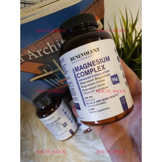 ✨️พร้อมส่ง✨️Magnesium Complex 500mg, 120 Capsules