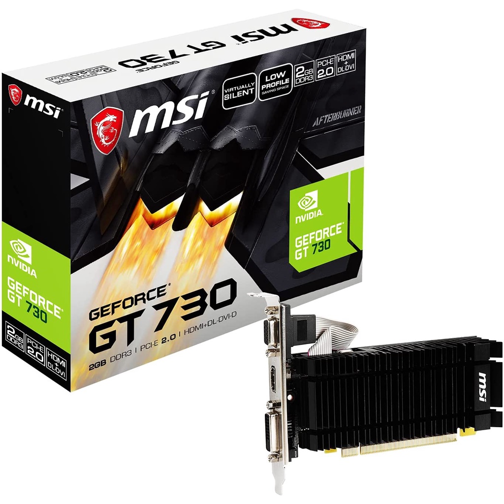 MSI GeForce GT 730 DDR3 2GB OC Low Profile