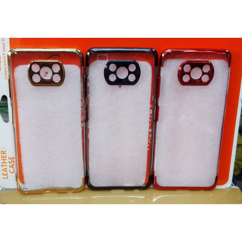 เคส Xiaomi Poco X3 NFC ขอบโปร่งใสยืดหยุ่น