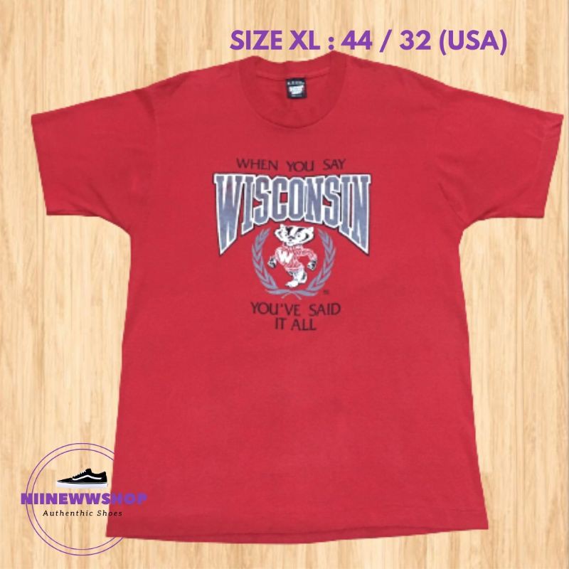 Vintage T-shirt Wisconsin 90s