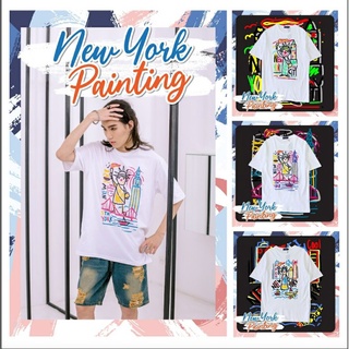 New York painting (เสื้อ Street style New york)