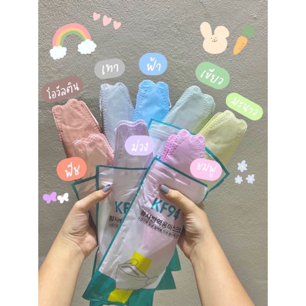 หน้ากากอนามัย Maskkf974Dทรงเกาหลี