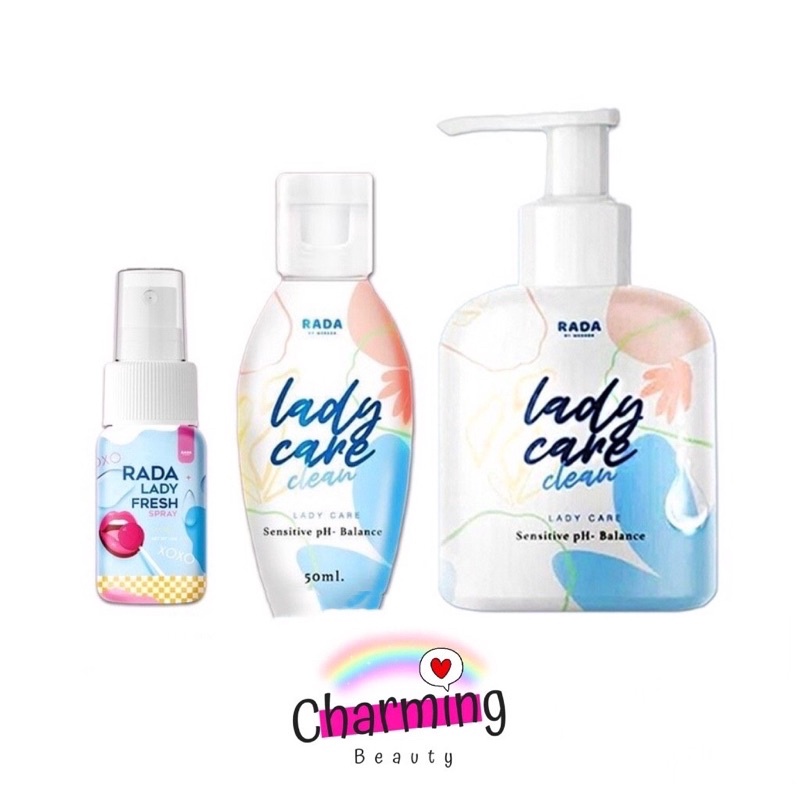 แท้💯% RADA Lady Care Clean - Rada lady fresh รดาเลดี้แคร์ สบู่ล้างจิมิ หอยหวาน เลดี้แคร์ & เซรั่มหลีขาว รดาเลดี้เฟรช