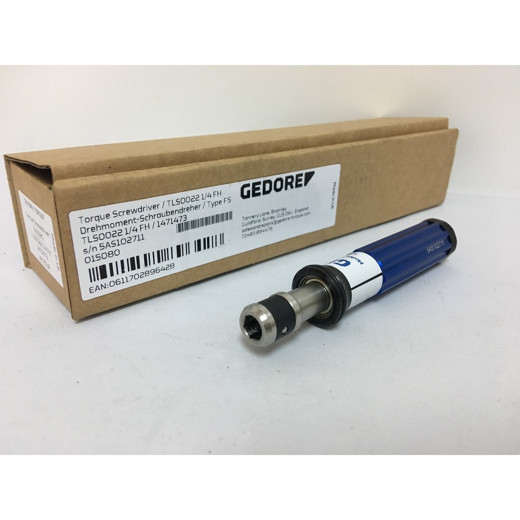 GEDORE Torque Screwdriver TLS0022 1/4 FH สินค้าใหม่ พร้อมส่ง ผลิตและนำเข้าจากอังกฤษ