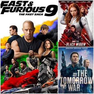 DVD หนังใหม่ - Fast &amp; Furious 9☆Black Widow☆The Tomorrow War : 2021 มัดรวม 3 เรื่องดัง #หนังฝรั่ง - ซับ.ไทย #แพ็คสุดคุ้ม