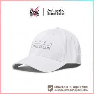 หมวก Ua Wordmark Stretch Fit Cap (1342243-100) สินค้าลิขสิทธิ์แท้ UA