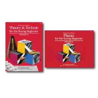 หนังสือเรียนเปียโน ทฤษฎีดนตรี Bastien Piano Basics: Piano for the Young Beginner Primer A, B (PIano, Theory &amp; Technic)