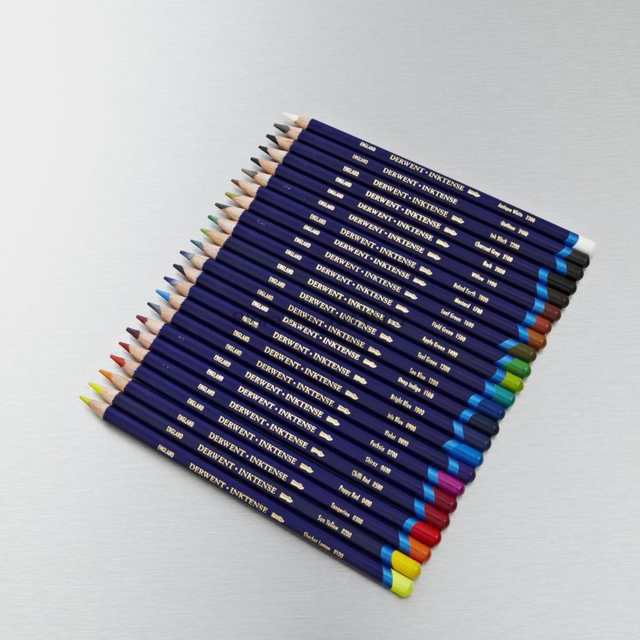 [Pre3-5วัน] Derwent Inktense Pencils สีไม้สูตรหมึกละลายน้ำ เกรดศิลปิน (12 / 24 / 36 / 72 สี)