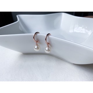 valerie.galleria ต่างหูแฟชั่น rosegold mini earrings