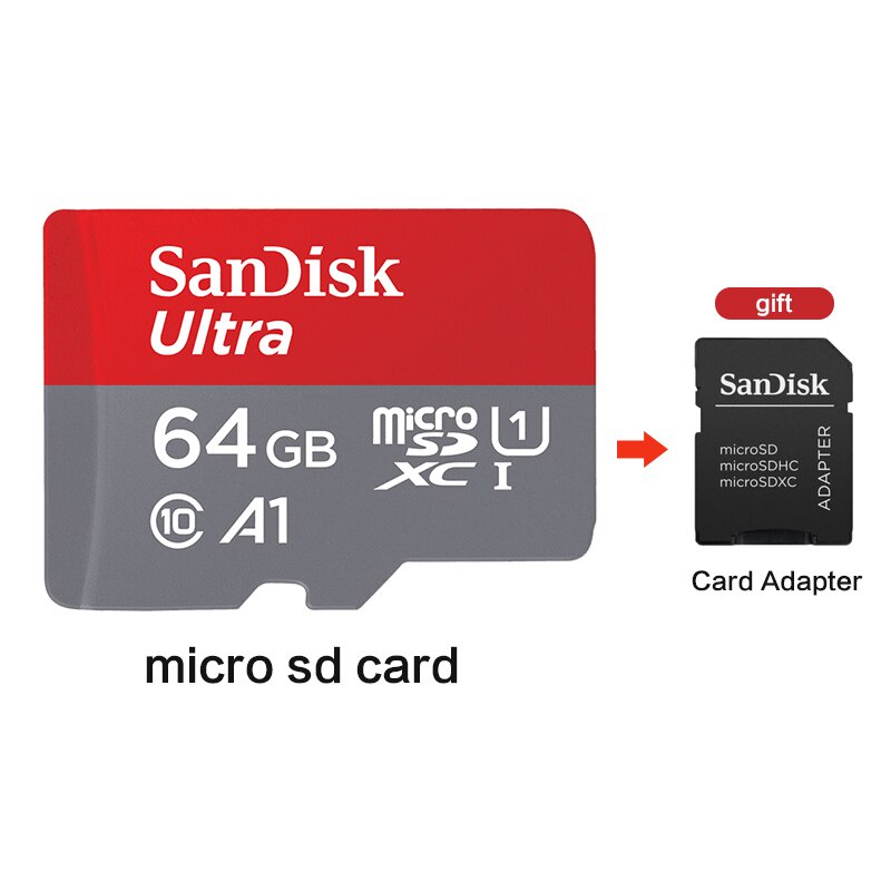 Micro SD card 64GB 128GB 200GB 256GB 400GB100Mbs TF card SDHCSDXC