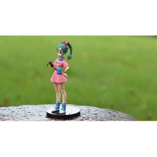 โมเดลดราก้อนบอล Budo Club No. ฟิกเกอร์ Hora Bulma 90 Bulma Girl ขนาด 17 ซม. สําหรับตกแต่ง