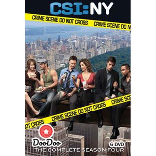 CSI New York Season 4 ไขคดีปริศนานิวยอร์ค ปี 4 [พากย์ไทย/อังกฤษ] DVD 6 แผ่น