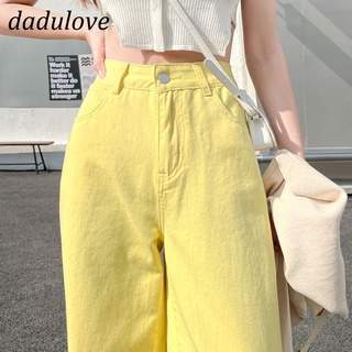 DaDulove💕 2022 New Wide Leg Jeans High Waist Loose Slim Straight Mop Pants Niche Fashion Womens Clothing