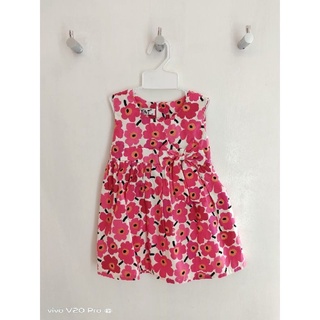แบรนด์ MINT. Fashion Kids.  สินค้า : เสื้อผ้าเด็ก วิธีใช้  ชุดกระโปรงเด็กผู้หญิง แขนกุด  Cotton100%  ราคา 299฿